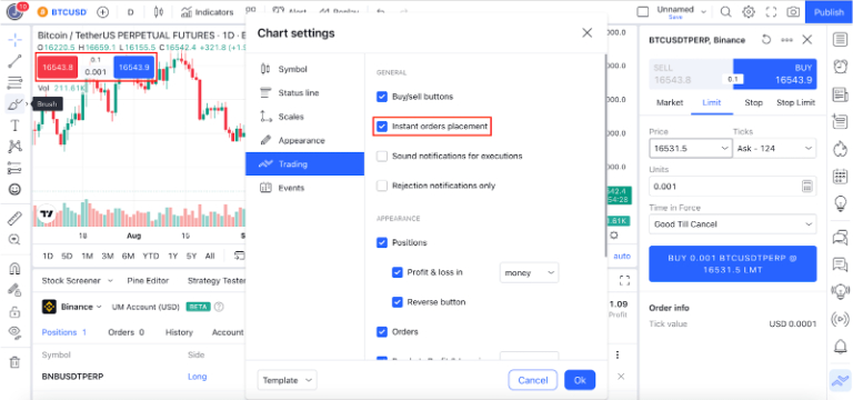 hướng dẫn sử dụng tradingview cho người mới