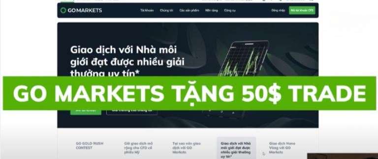 Go Markets có nhiều chương trình ưu đãi hấp dẫn 